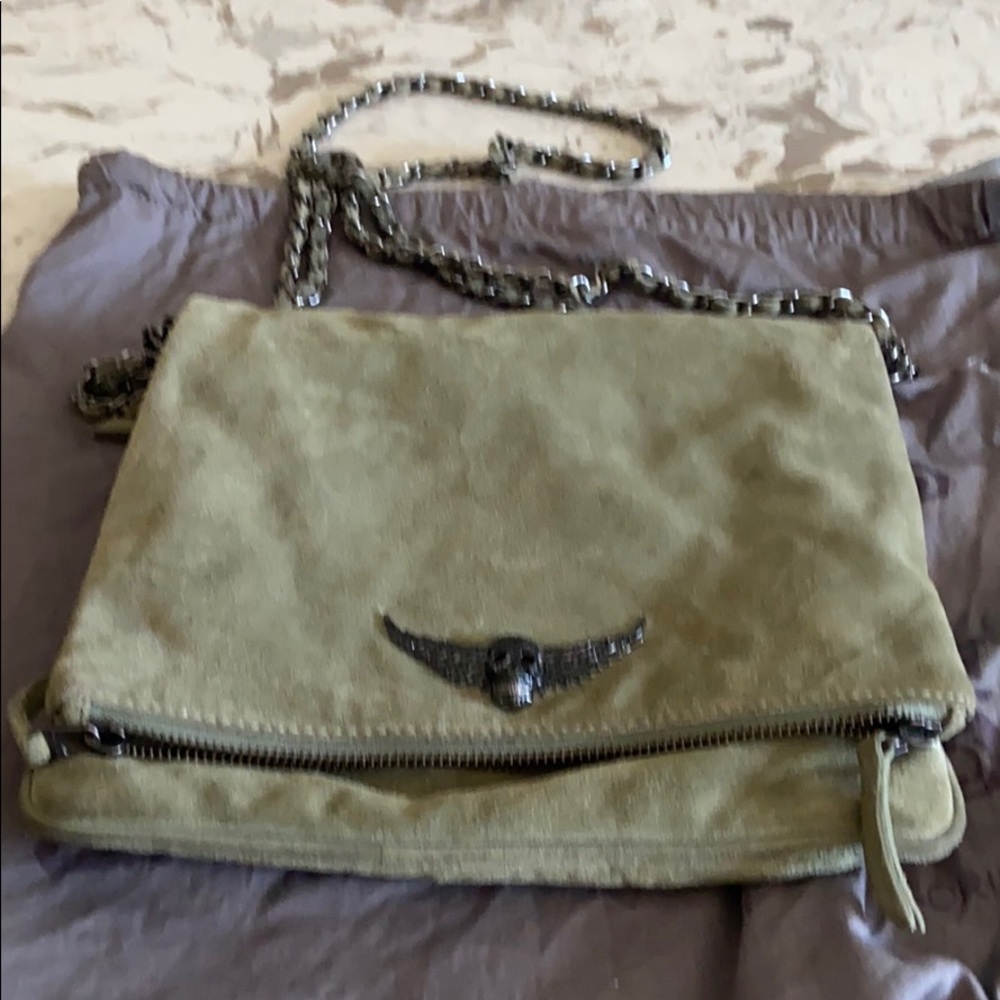 Zadig&Voltaire suede purse
